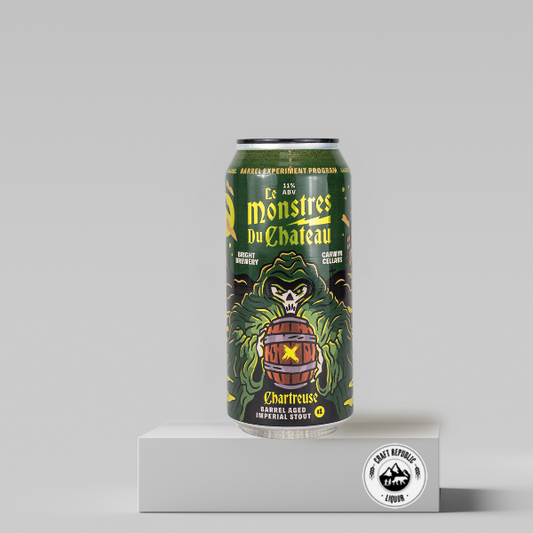 Bright x Carwyn Imperial Stout Chartreuse 440ml Can