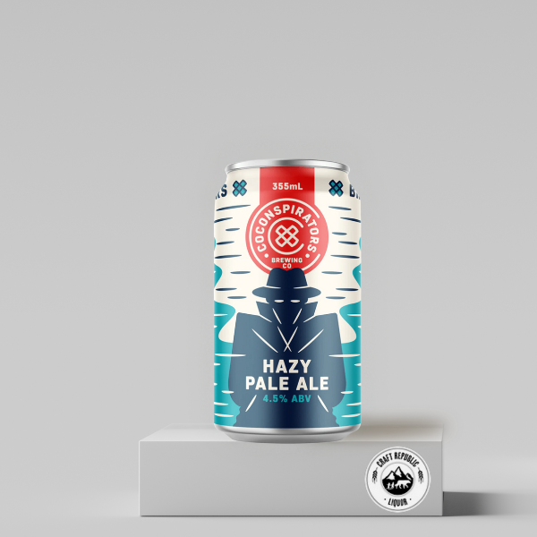 CoConspirators 'Usual Suspects' Hazy Pale Ale 355ml Can
