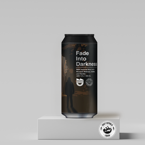 Deeds Fade into Darkness BBA Imperial Stout 440ml Can