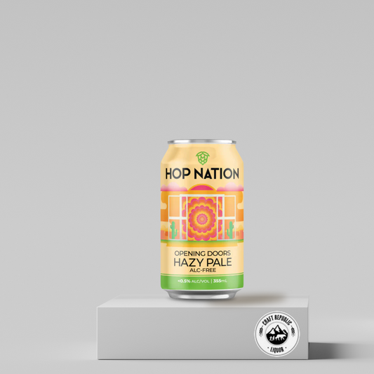 Hop Nation Opening Doors Non-alc 355ml Can