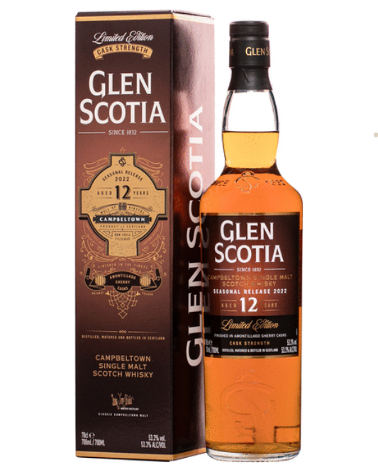 Glen Scotia Seasonal Release 12 Year Old Single Malt Scotch Whisky 700ml