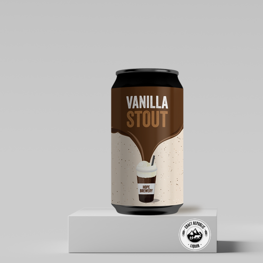 Hope Vanilla Stout 9.5% 375ml Can