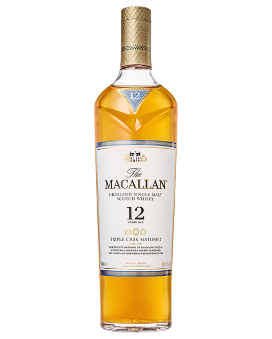 The Macallan 12 Year Old Triple Cask Matured Single Malt Scotch Whisky 700ml