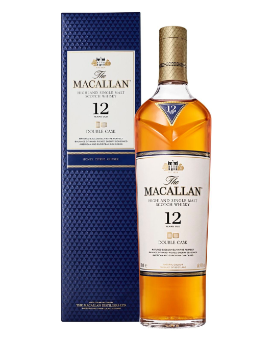 The Macallan Double Cask 12 Year Old Single Malt Scotch Whisky 700ml