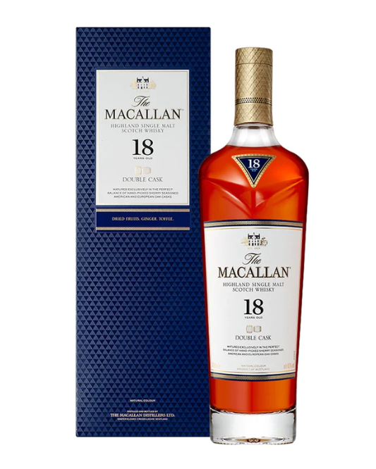 The Macallan Double Cask 18 Year Old Whisky 700ml