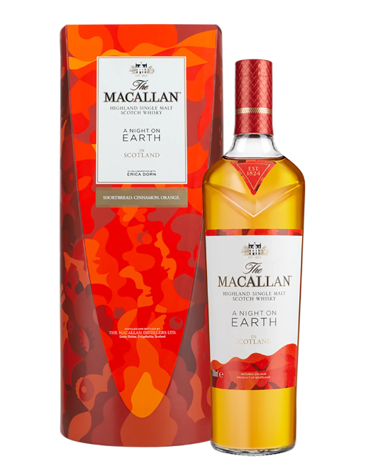 The Macallan 'A Night on Earth in Scotland' Highland Single Malt Scotch Whisky 700ml