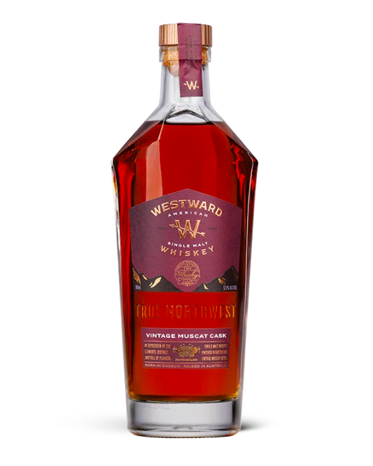 Westward Vintage Muscat Cask Single Malt Whiskey 700ml