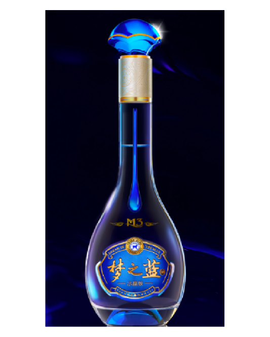 Yanghe Mengzhilan M3 Crystal (Dream Blue M3) 52%  550ml
