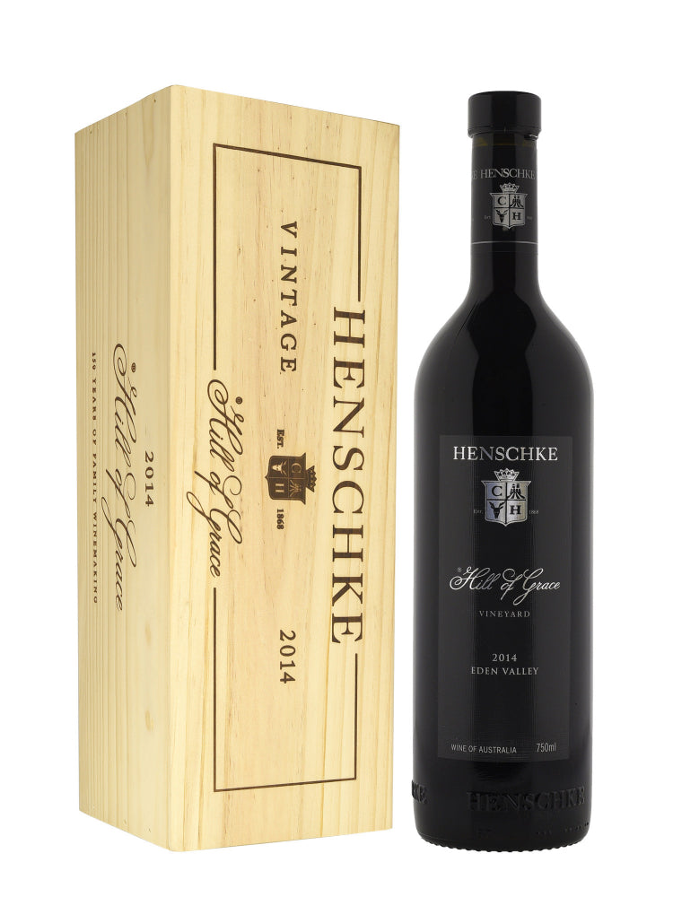 2014 Henschke Hill of Grace Shiraz 750ml Wood Box