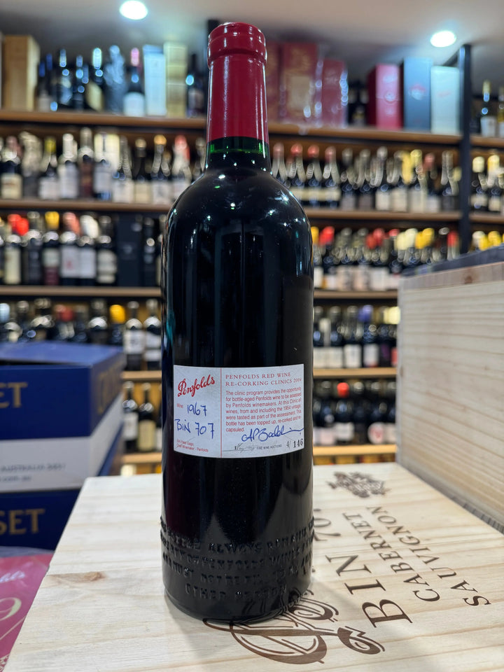 1967 Penfolds Bin 707 Cabernet Sauvignon 750ml - Craft Republic Liquor