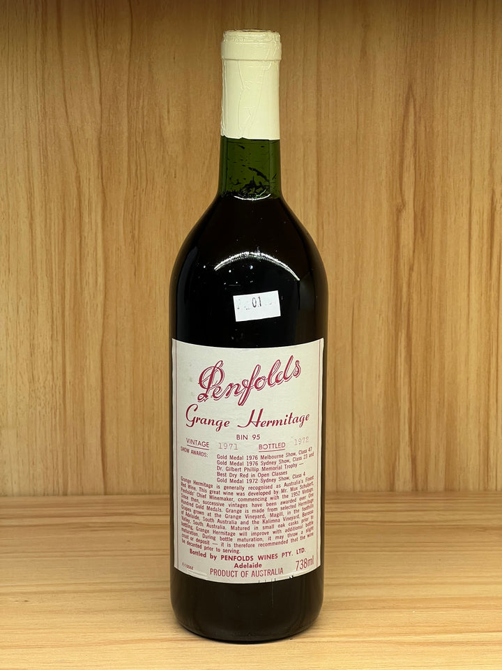 1971 Penfolds Bin 95 Grange Shiraz 750ml - Craft Republic Liquor