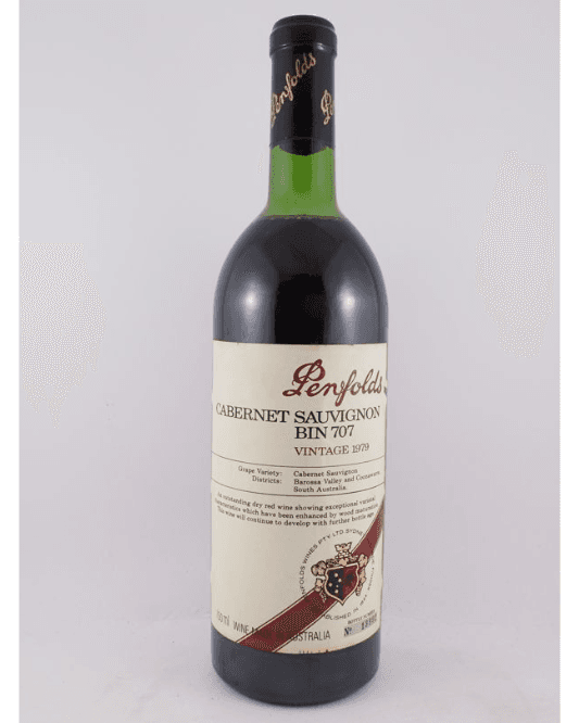 1979 Penfolds Bin 707 Cabernet Sauvignon 750ml - Craft Republic Liquor