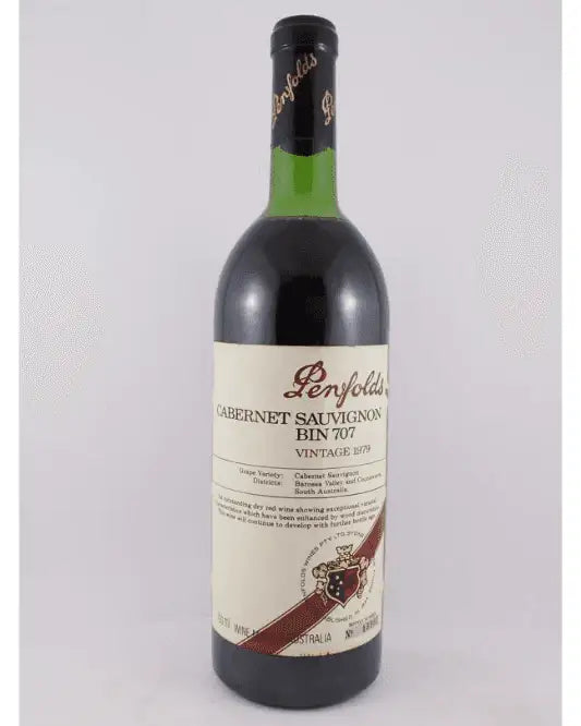 1979 Penfolds Bin 707 Cabernet Sauvignon 750ml - Craft Republic Liquor
