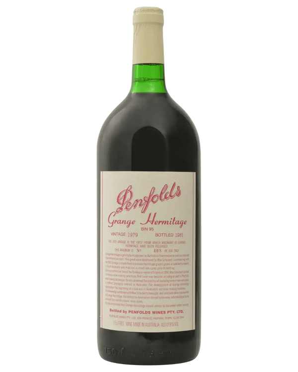 1979 Penfolds Bin 95 Grange Shiraz 1.5L Timber Case