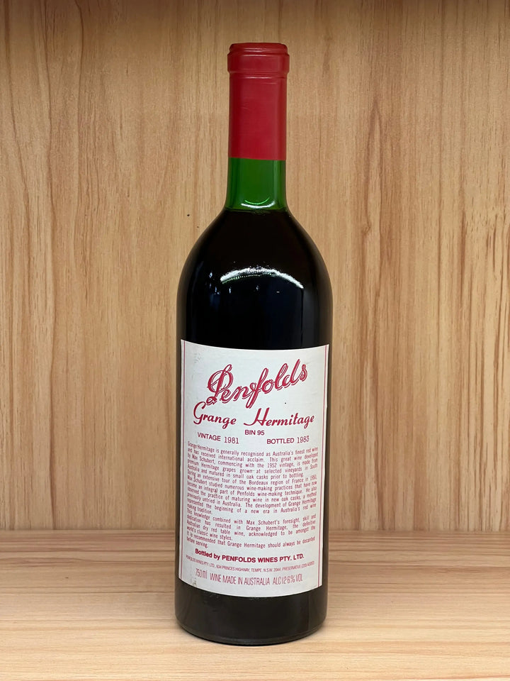 1981 Penfolds Bin 95 Grange Shiraz 750ml - Craft Republic Liquor