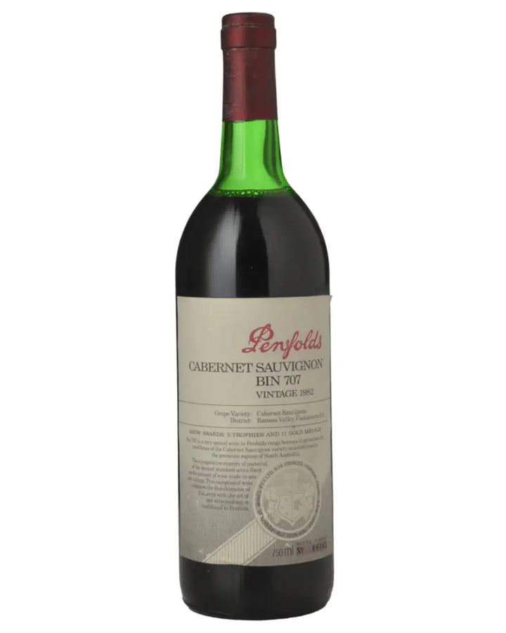 1982 Penfolds Bin 707 Cabernet Sauvignon 750ml - Craft Republic Liquor