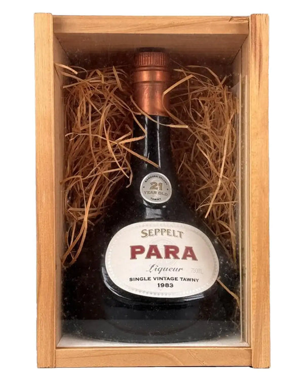 1983 Seppeltsfield Para Liqueur 21YO Single Vintage Tawny 750ml Wooden Box