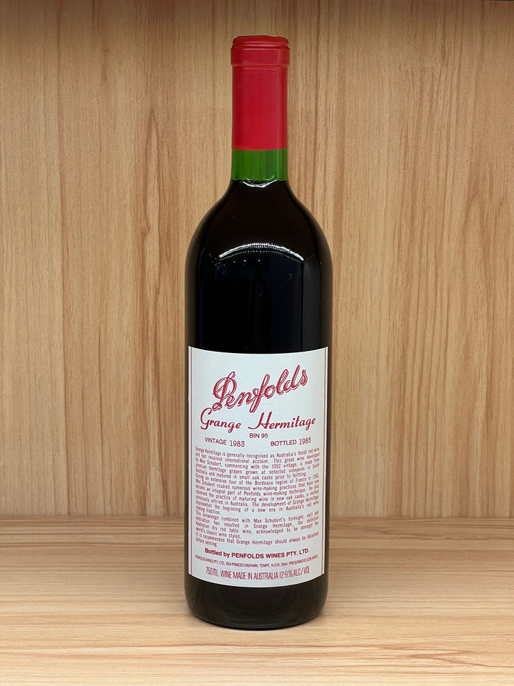 1983 Penfolds Bin 95 Grange Shiraz 750ml Re-Corking Clinic 2018