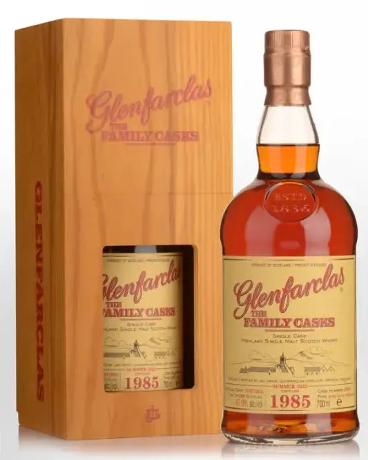 1985 Glenfarclas The Family Casks Cask Strength Single Malt Scotch Whisky 700ml - Craft Republic Liquor