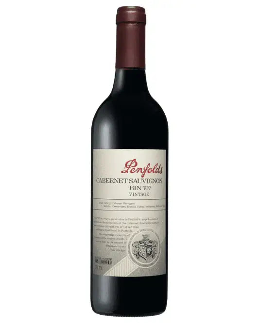 1985 Penfolds Bin 707 Cabernet Sauvignon 750ml (Clinic 2014)