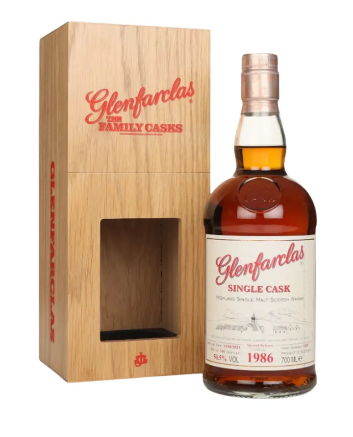 1986 Glenfarclas The Family Casks Single Cask Vintage Single Malt Scotch Whisky 700ml