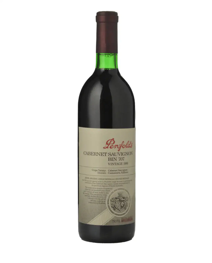 1986 Penfolds Bin 707 Cabernet Sauvignon 750ml - Craft Republic Liquor