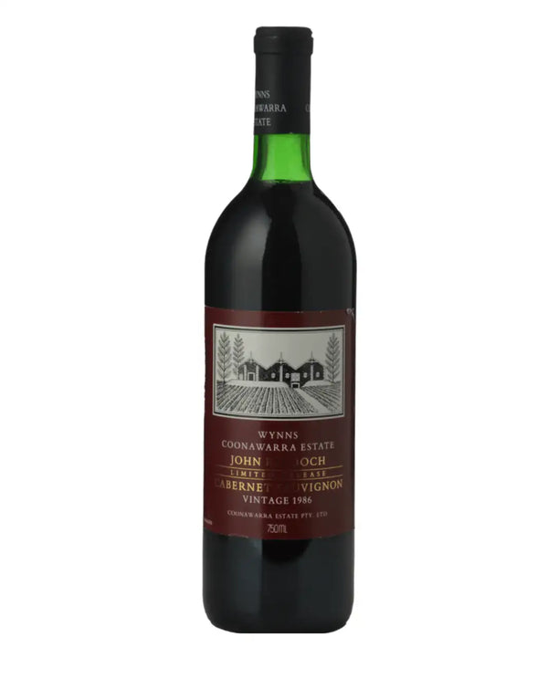 1986 Wynns Coonawarra Estate John Riddoch Cabernet Sauvignon 750ml