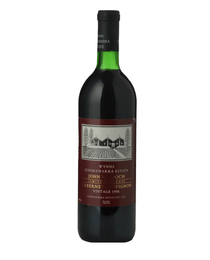 1986 Wynns Coonawarra Estate John Riddoch Cabernet Sauvignon 750ml