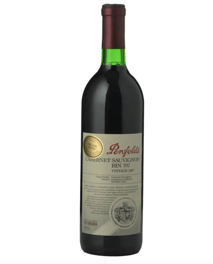 1987 Penfolds Bin 707 Cabernet Sauvignon 750ml - Craft Republic Liquor