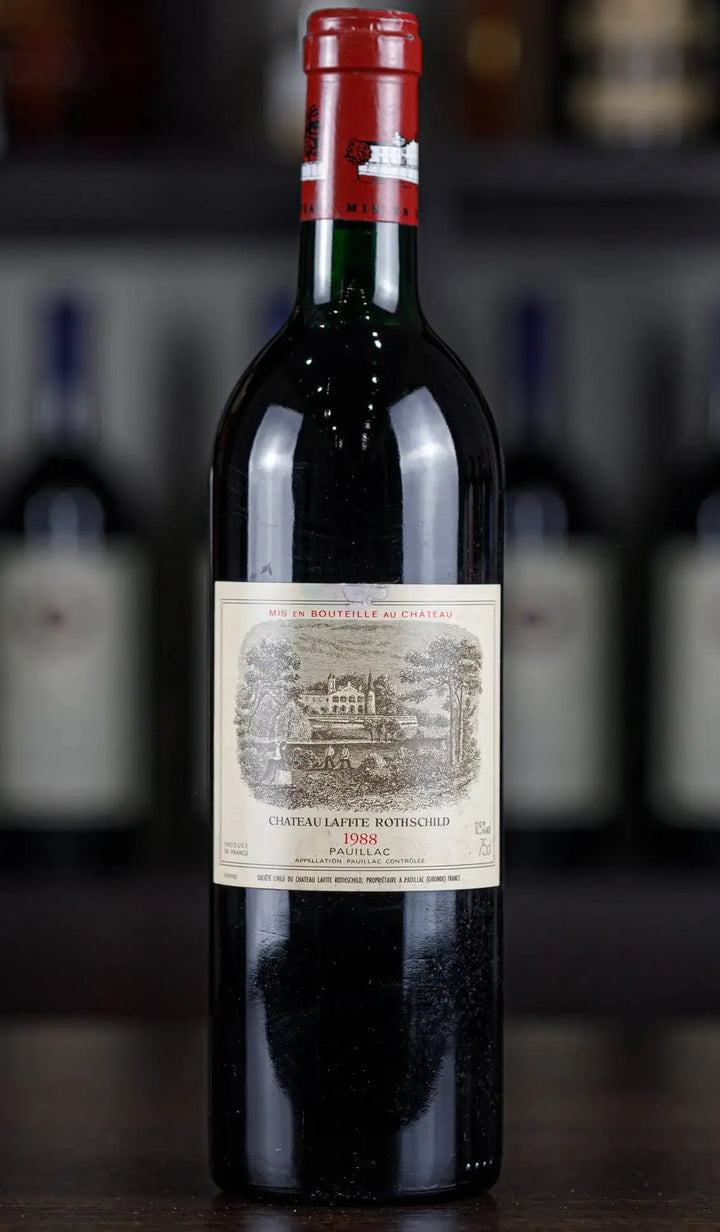 1988 Chateau Lafite Rothschild 750ml - Craft Republic Liquor