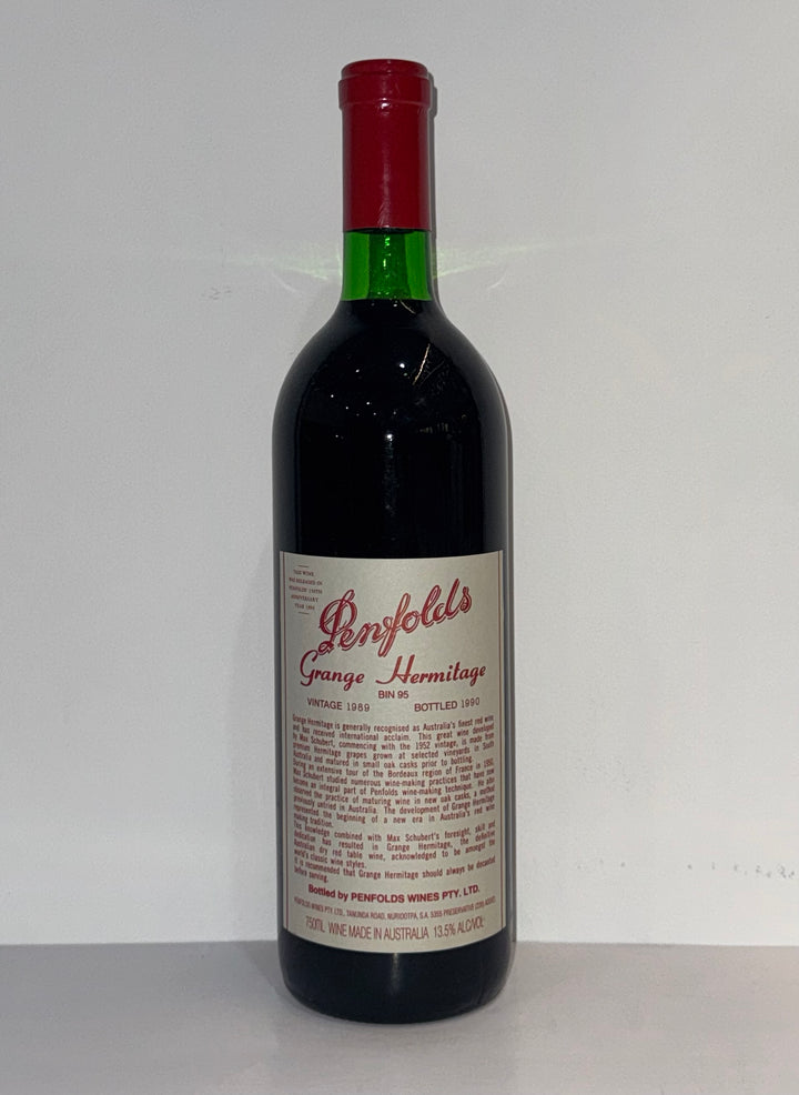 1989 Penfolds Bin 95 Grange Shiraz 750ml - Craft Republic Liquor