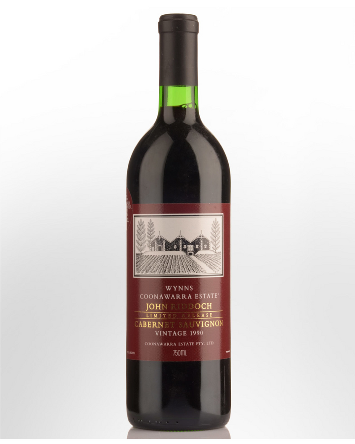 1990 Wynns Coonawarra Estate John Riddoch Cabernet Sauvignon 750ml - Craft Republic Liquor
