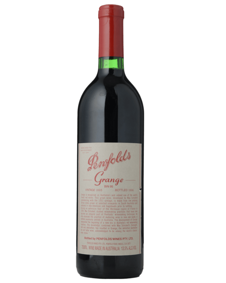 1993 Penfolds Bin 95 Grange Shiraz 750ml - Craft Republic Liquor
