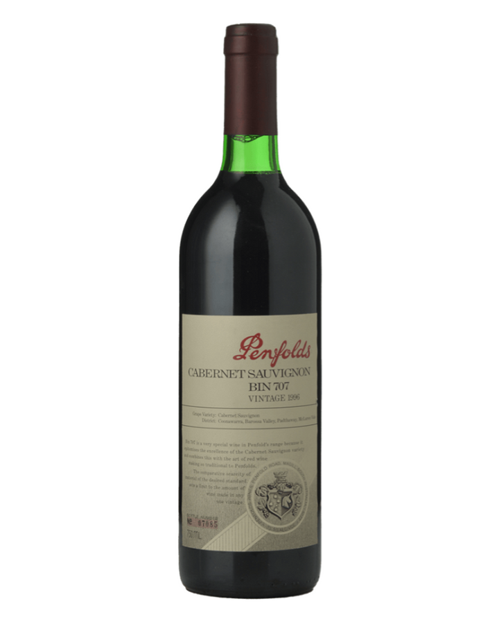 1996 Penfolds Bin 707 Cabernet Sauvignon 750ml - Craft Republic Liquor