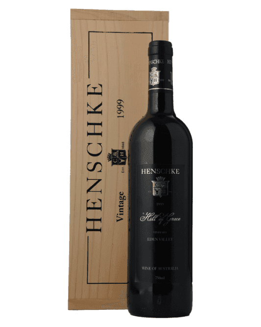 1999 Henschke Hill of Grace Shiraz 750ml Original Wooden Box - Craft Republic Liquor