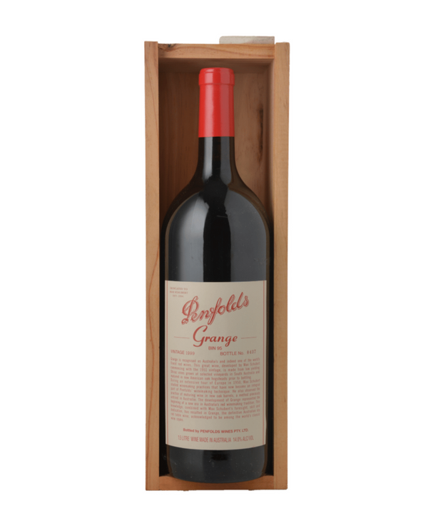 1999 Penfolds Bin 95 Grange Shiraz 1.5L Magnum Original Wooden Box - Craft Republic Liquor