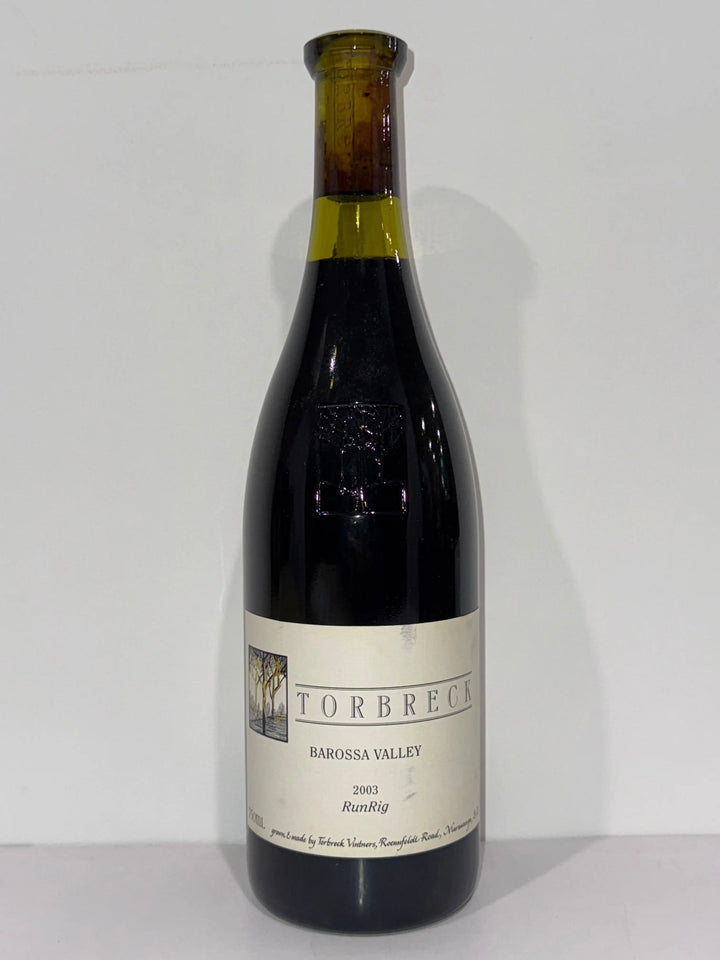 2003 Torbreck RunRig Shiraz Viognier 750ml -minor label stains