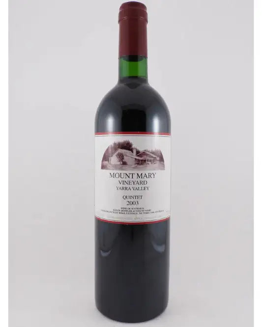 2003 Mount Mary Quintet Red Blend 750ml - Craft Republic Liquor