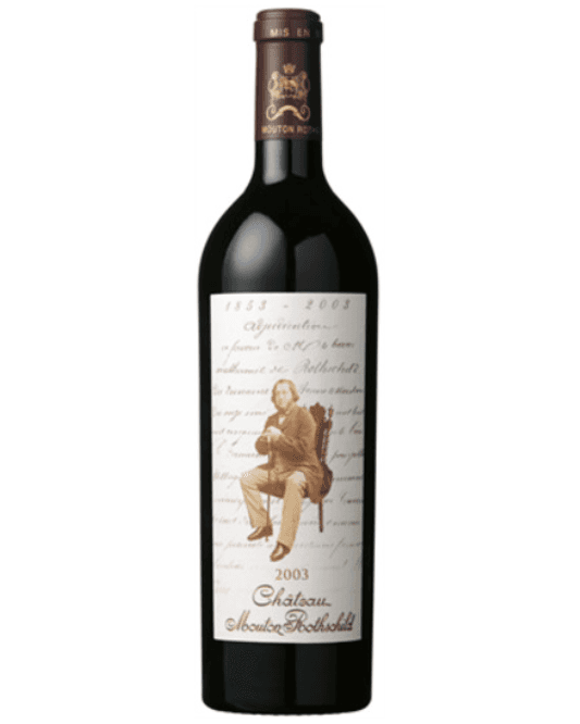2003 Chateau Mouton Rothschild 750ml - Craft Republic Liquor