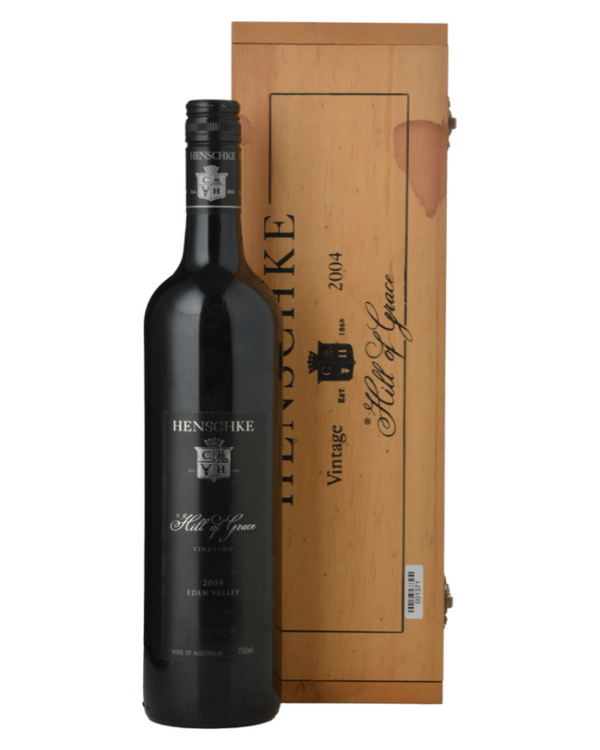 2004 Henschke Hill of Grace Shiraz 750ml Original Wood Box - Craft Republic Liquor