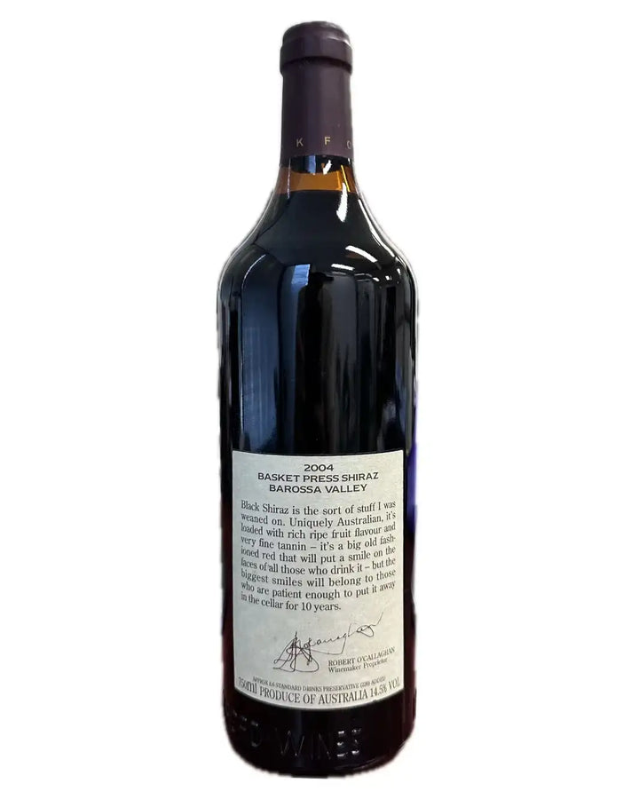 2004 Rockford Basket Press Shiraz 750ml