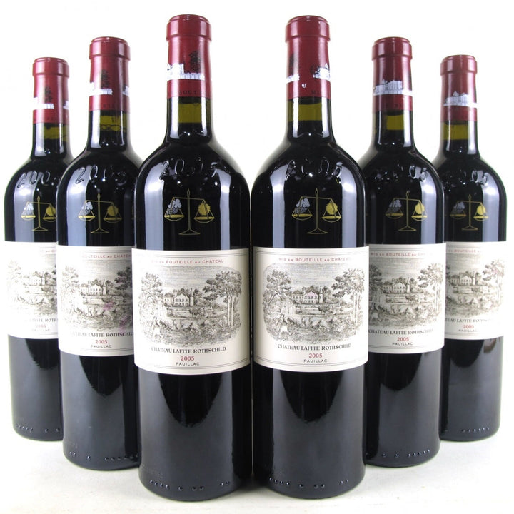 2005 Chateau Lafite Rothschild 750ml*6 Original Wood Case