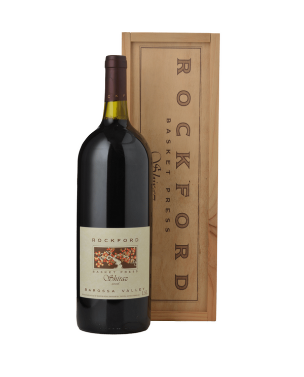 2006 Rockford Basket Press Shiraz 1.5L Magnum Original Wooden Box - Craft Republic Liquor