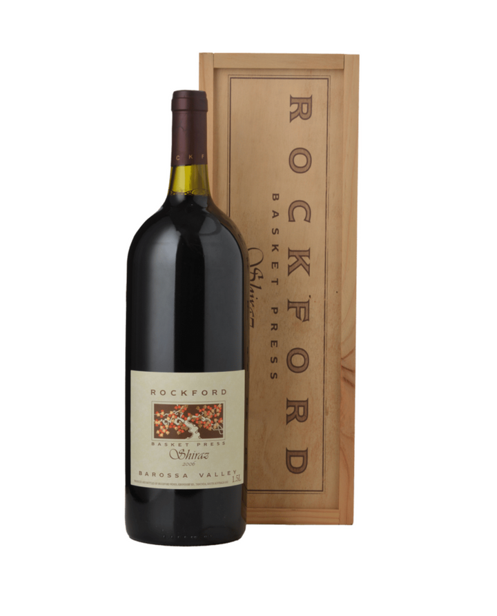 2006 Rockford Basket Press Shiraz 1.5L Magnum Original Wooden Box - Craft Republic Liquor
