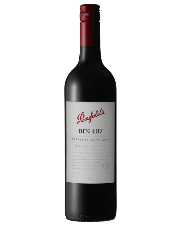 2006 Penfolds Bin 407 Cabernet Sauvignon