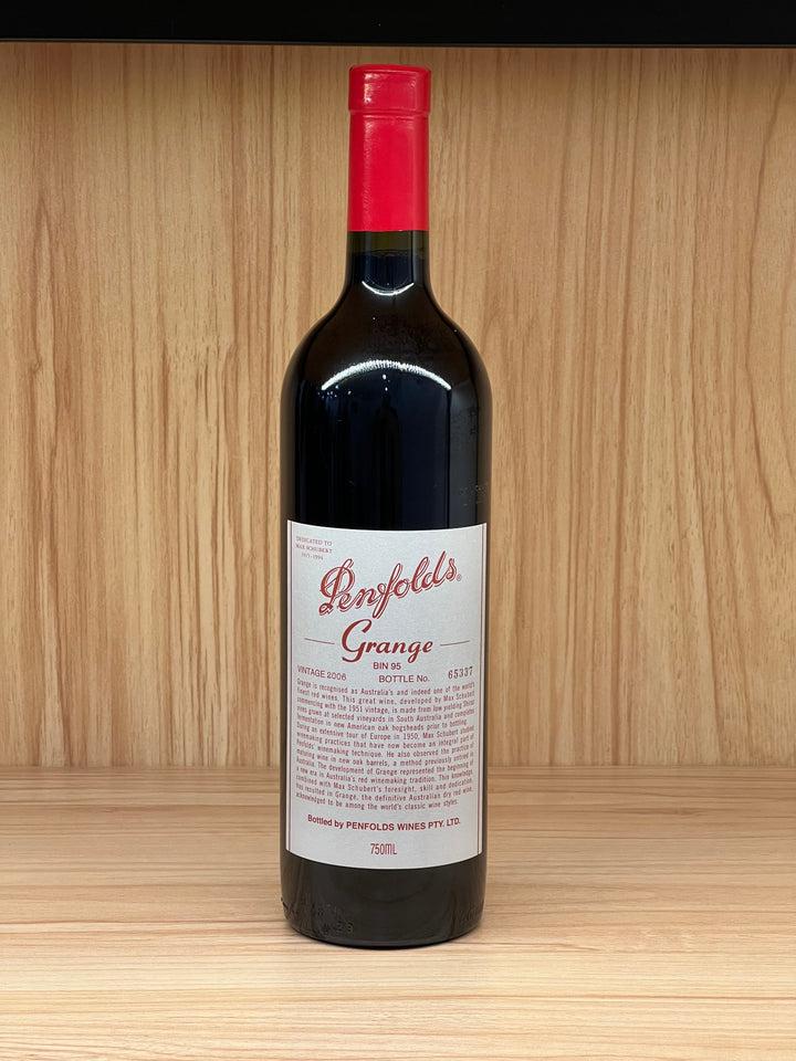 2006 Penfolds Bin 95 Grange Shiraz 750ml - Craft Republic Liquor