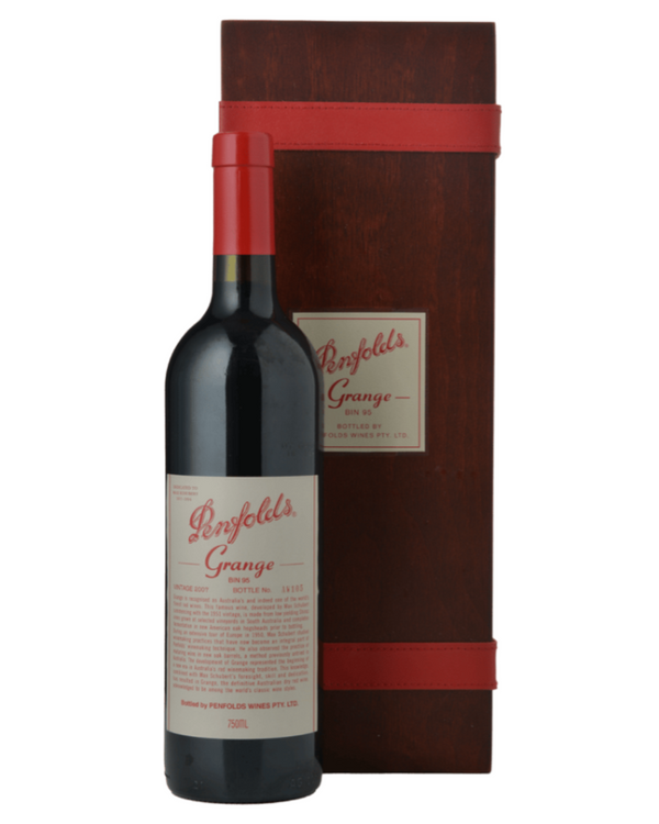 2007 Penfolds Bin 95 Grange Shiraz 750ml Wooden Gift Box