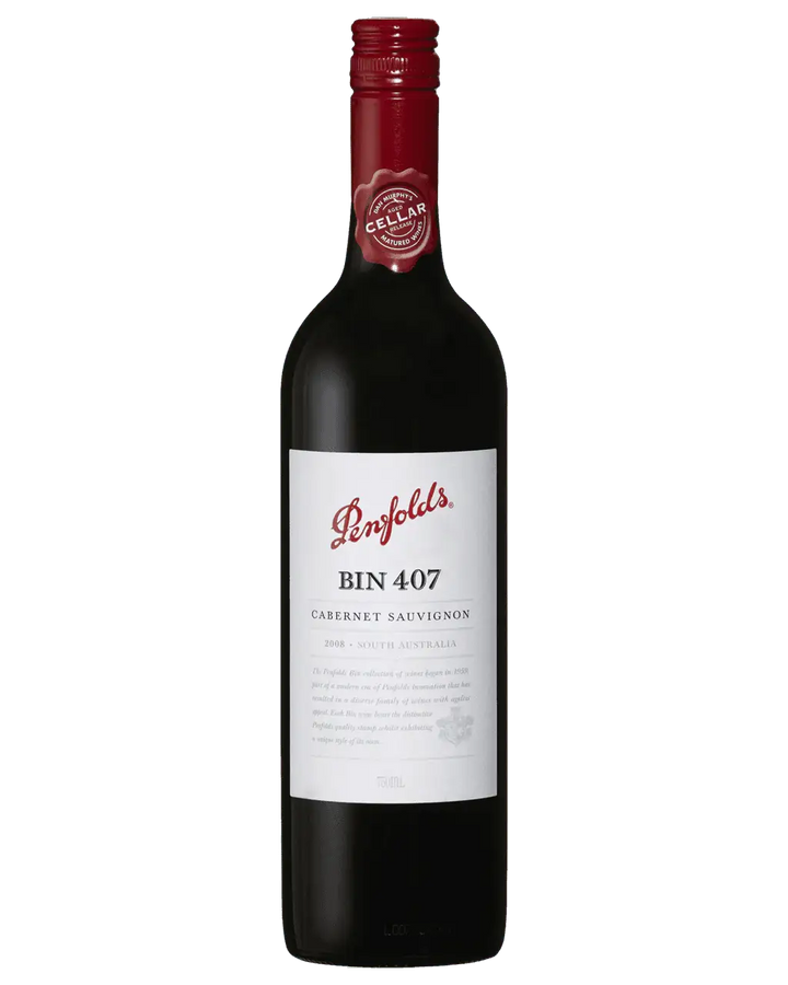2008 Penfolds Bin 407 Cabernet Sauvignon 750ml - Craft Republic Liquor