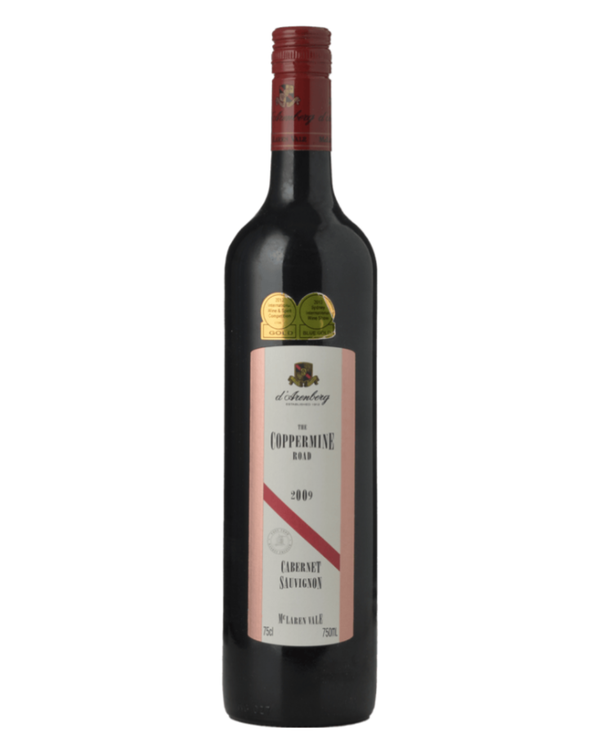 2009 d'Arenberg The Coppermine Road Cabernet Sauvignon 750ml