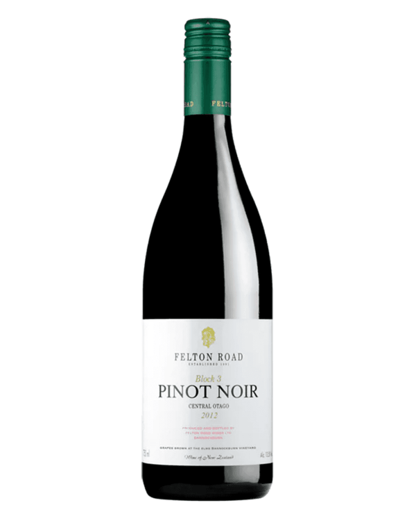 2012 Felton Road Block 3 Pinot Noir 750ml - Craft Republic Liquor